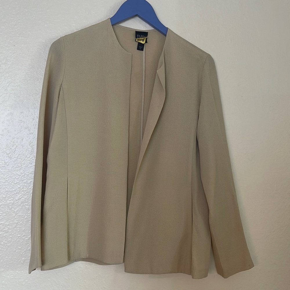 COPY - Eileen Fisher XS silk/cotton jacket